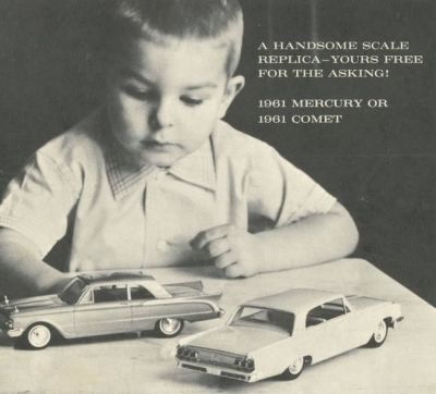 Anyone remember these? Promotional model cars that dealers gave out in the 1960s