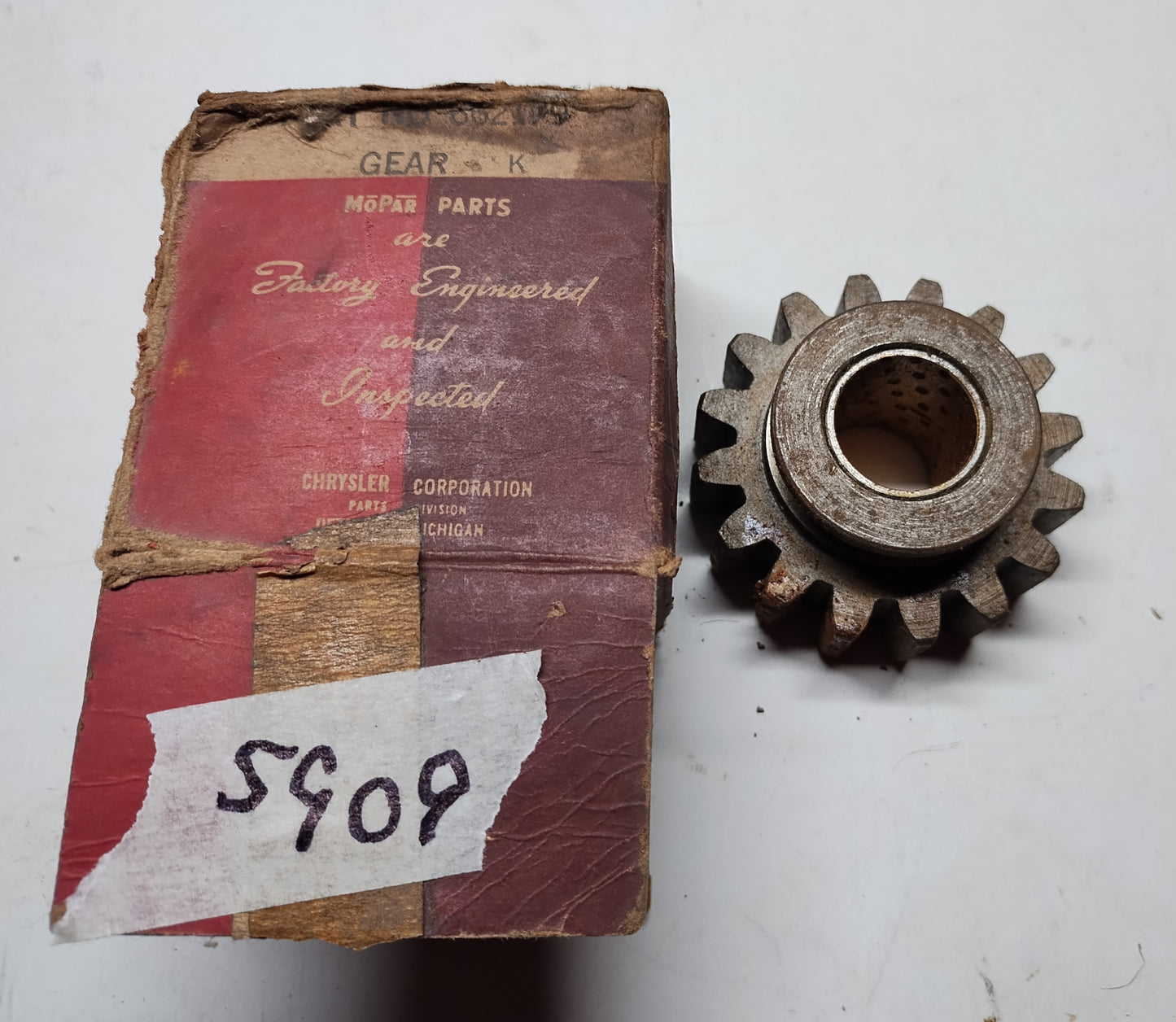 1941-42 Mopar reverse idler gear