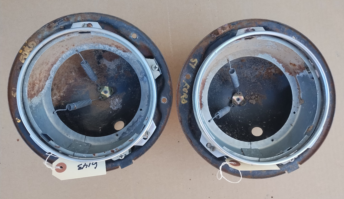 1951 Ford headlight housings pair