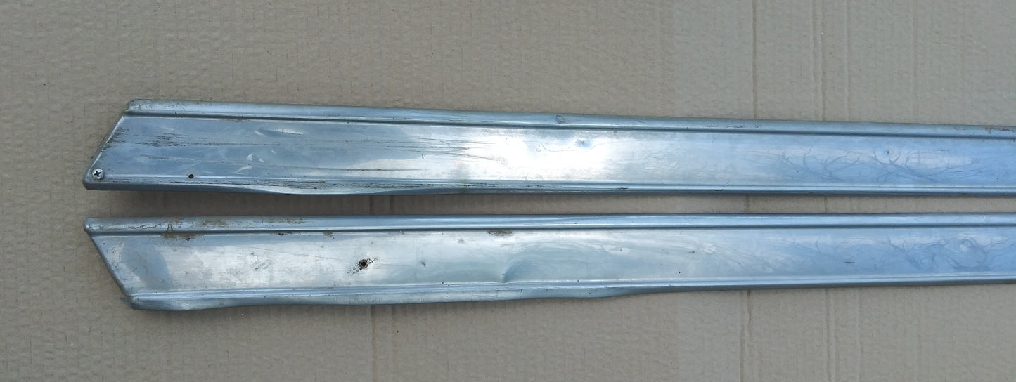 1953-54 Mercury Sun Valley lower rocker trim pair
