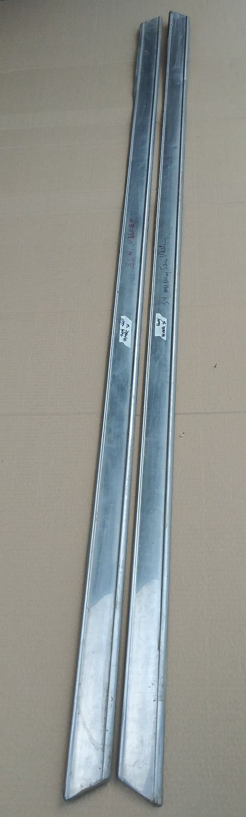 1953-54 Mercury Sun Valley lower rocker trim pair