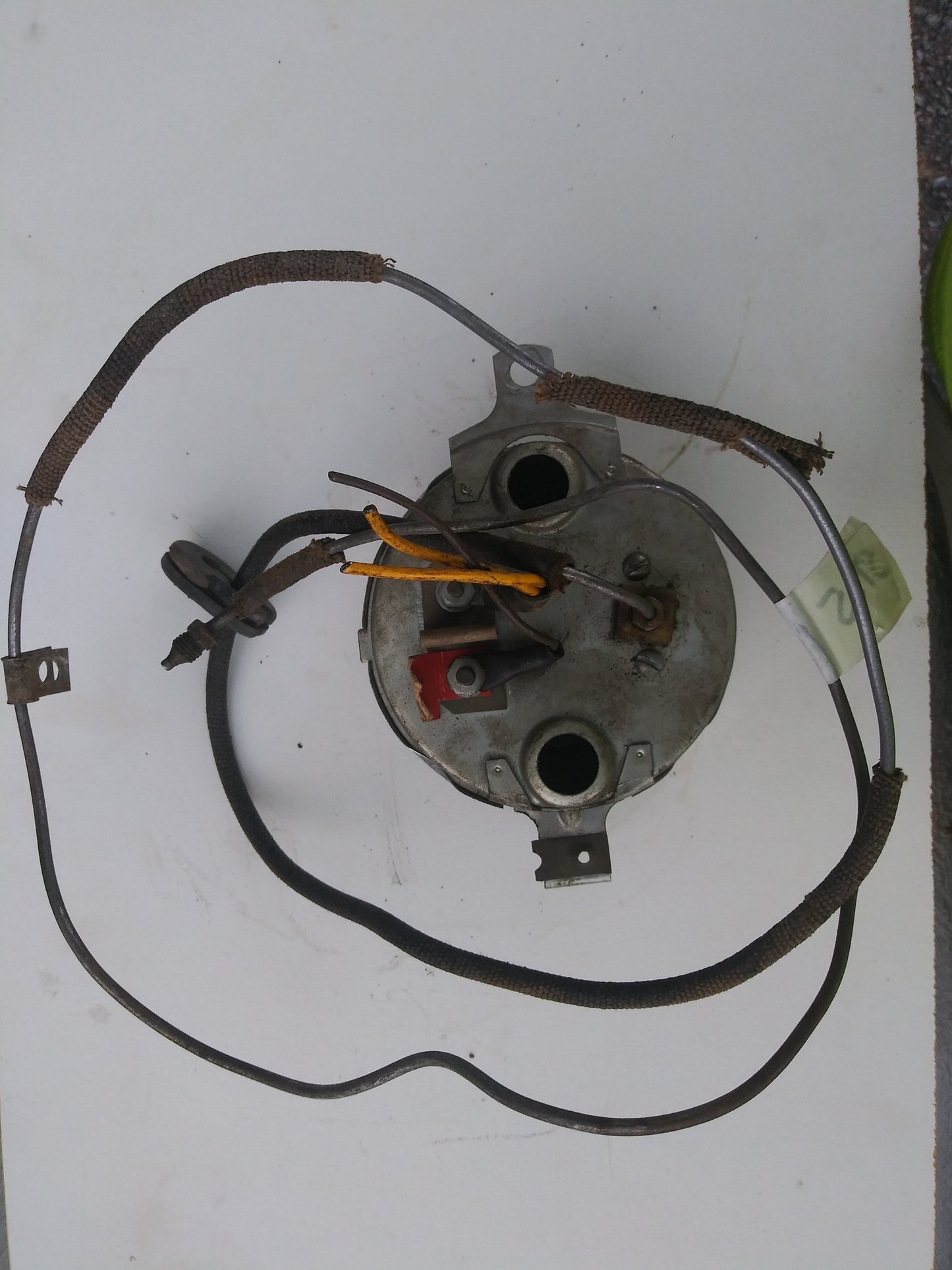 1955-56 Pontiac fuel oil gauge