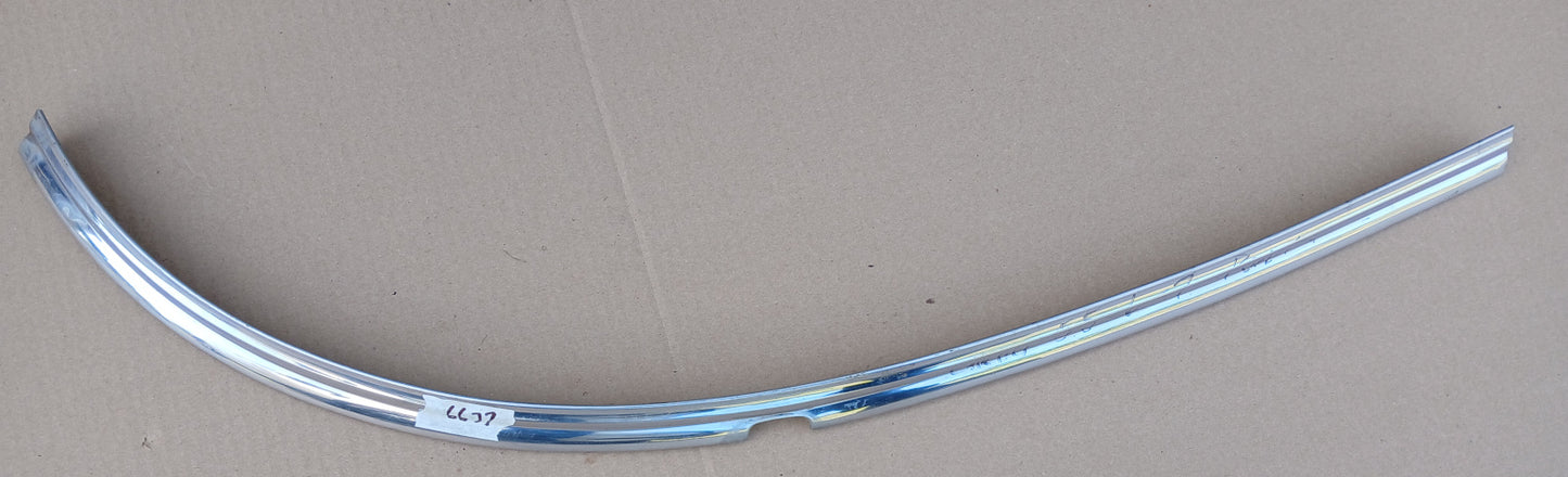 1955-57 Chevrolet Lower Windshield Trim Passenger Side