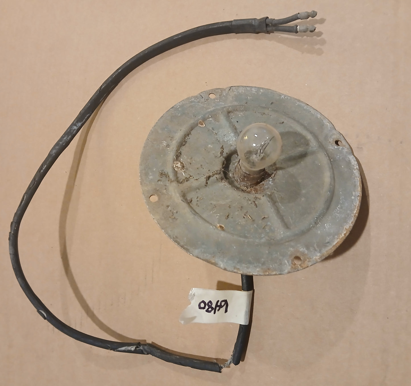 1955 Ford turn signal assy backing plate