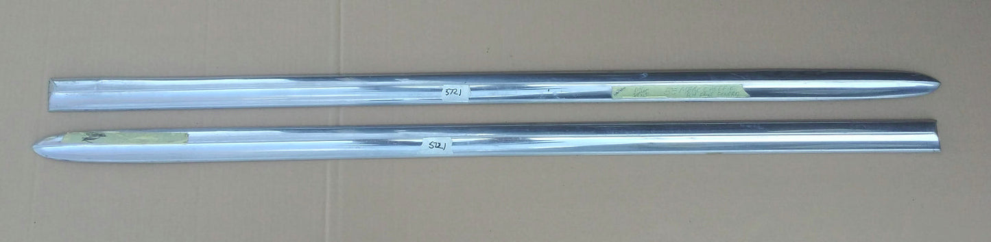 1955 Mercury fender trim pair