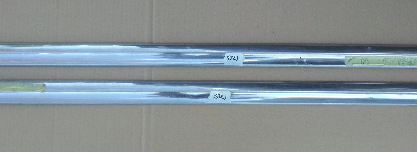 1955 Mercury fender trim pair