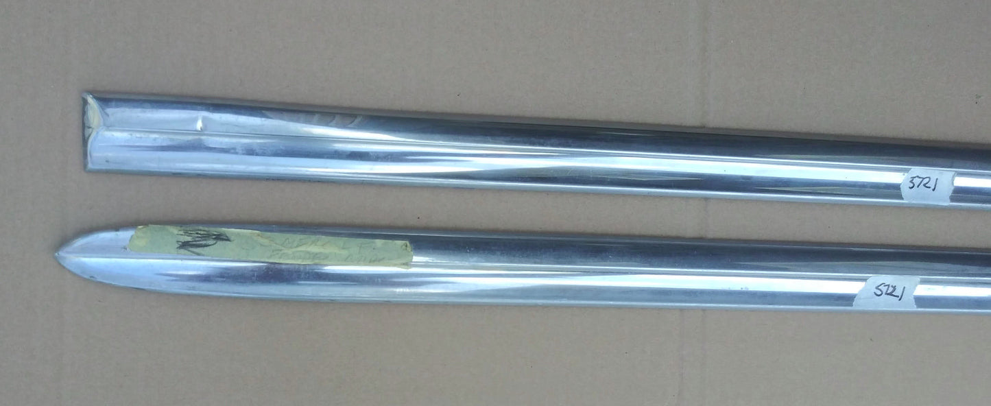 1955 Mercury fender trim pair