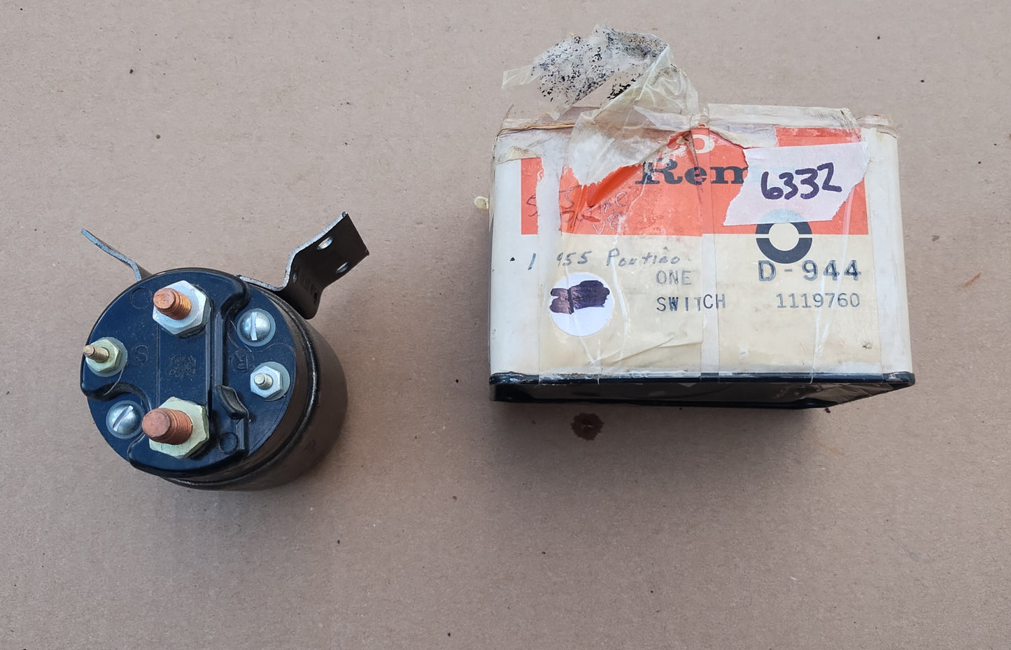 1955 Pontiac V8 starter solenoid NOS