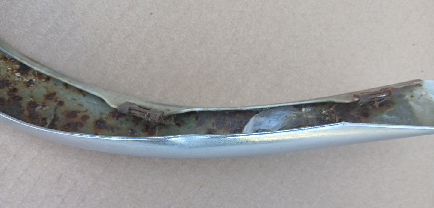 1956 Cadillac Grille Trim Moustache Bar Fleetwood Sedan Coupe Deville pair