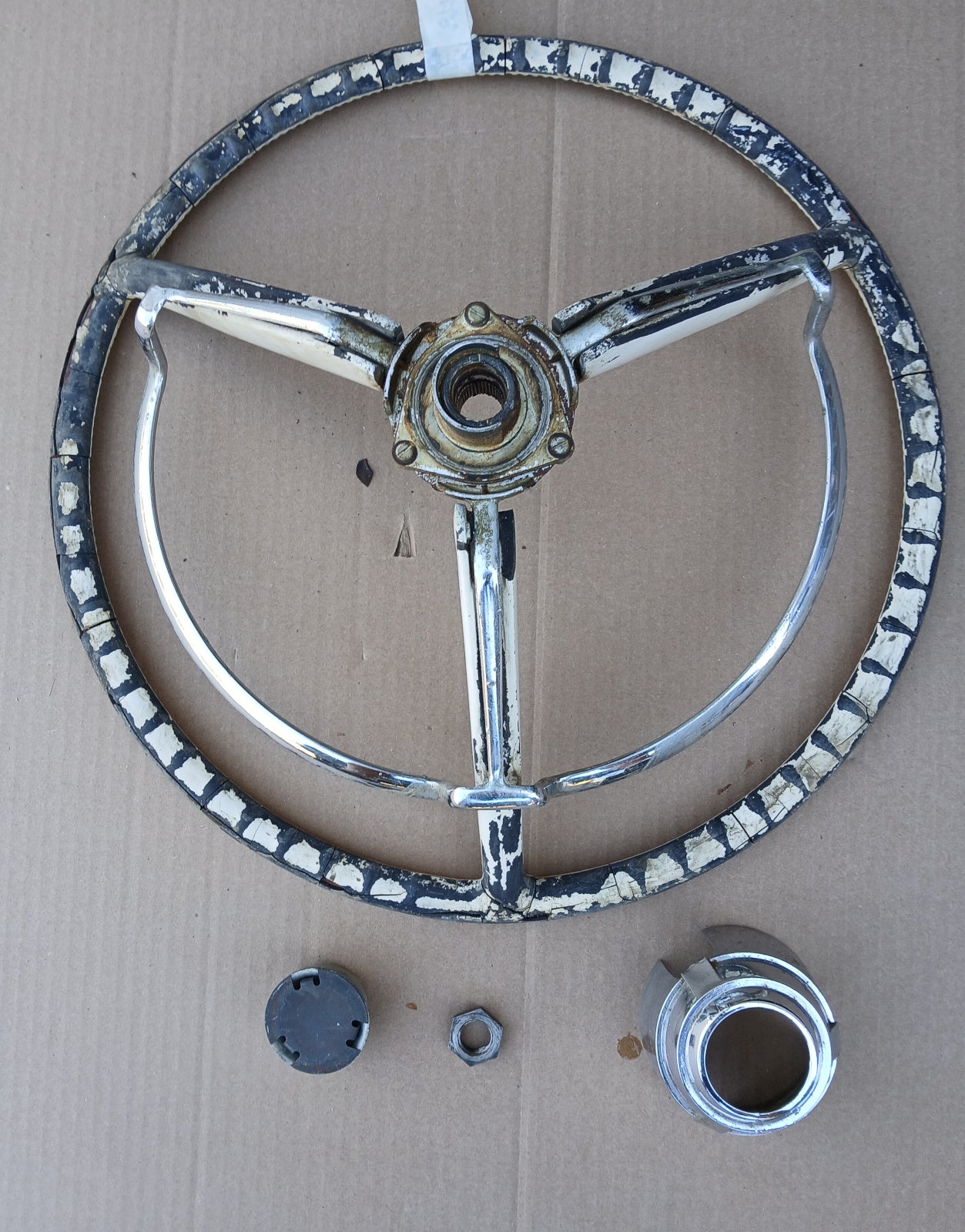 1958 Mercury Steering Wheel Montclair Monterey Park Lane Colony Park