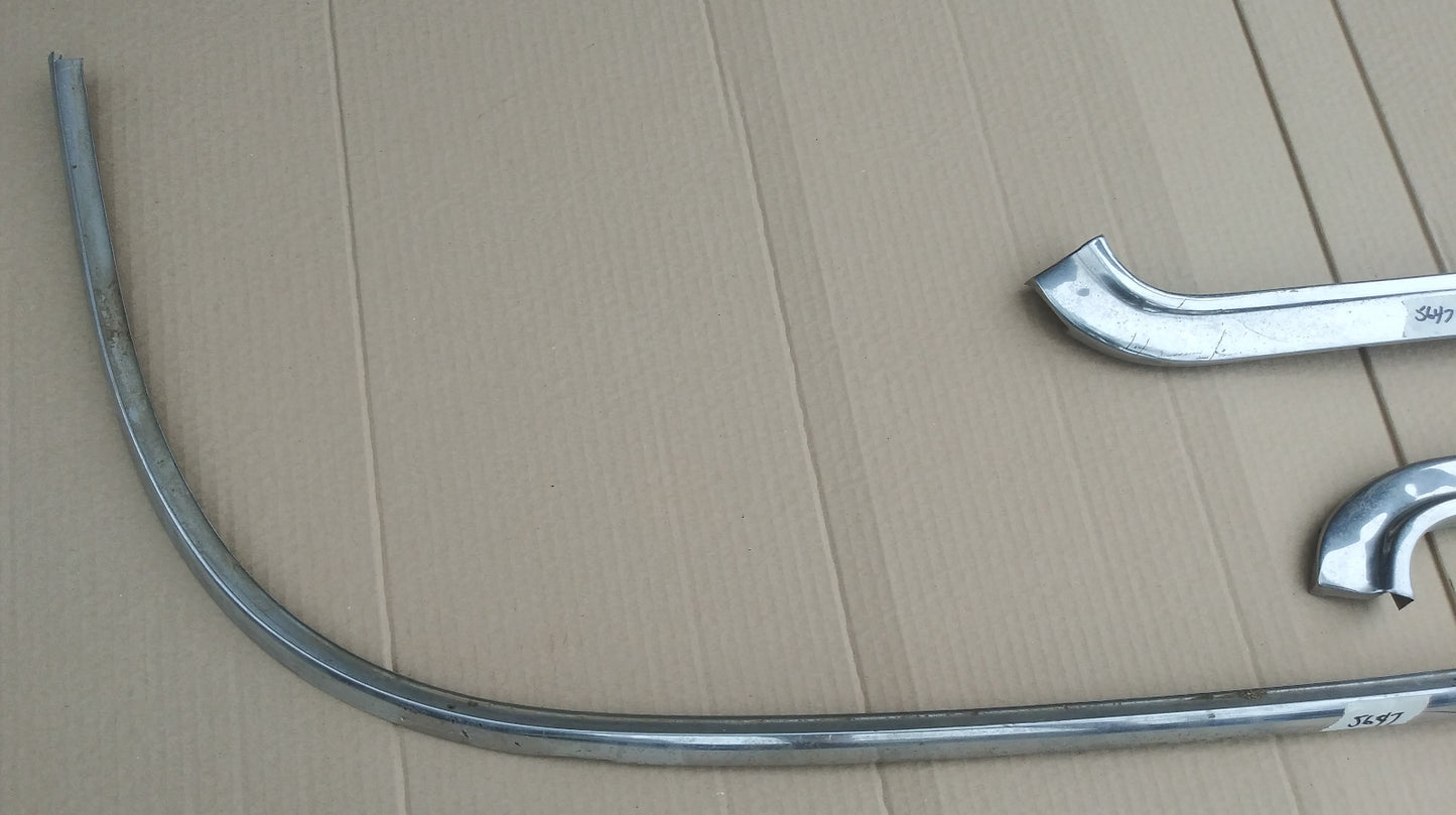1959 Ford lower windshield and A pillar trim