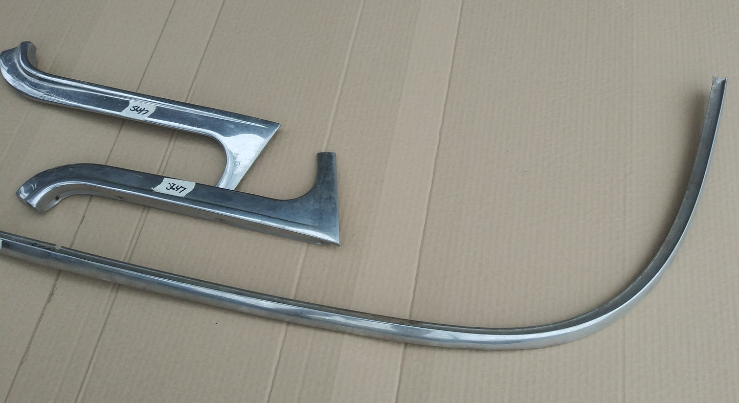 1959 Ford lower windshield and A pillar trim