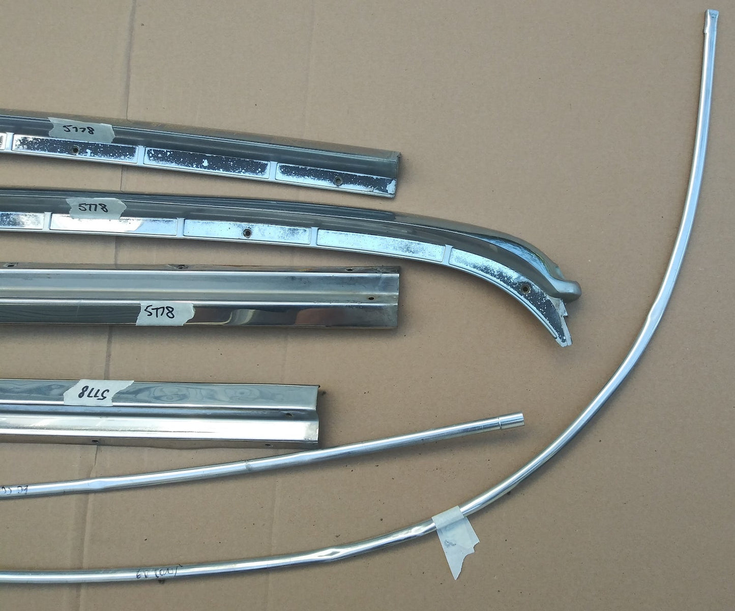 1960 Lincoln Continental windshield trim