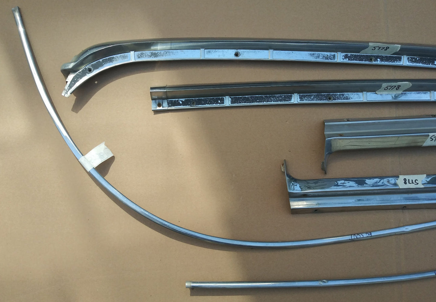 1960 Lincoln Continental windshield trim
