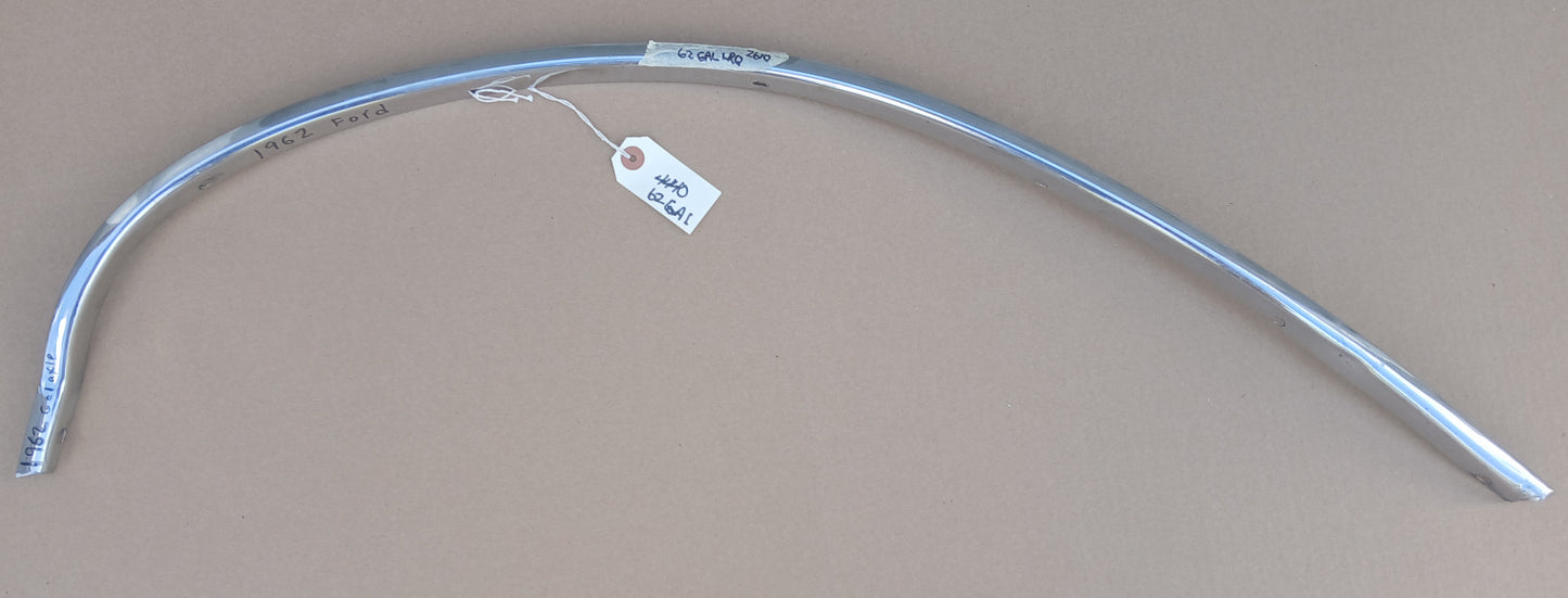 1962 Ford Galaxie Wheel Lip Moulding Driver Side Rear