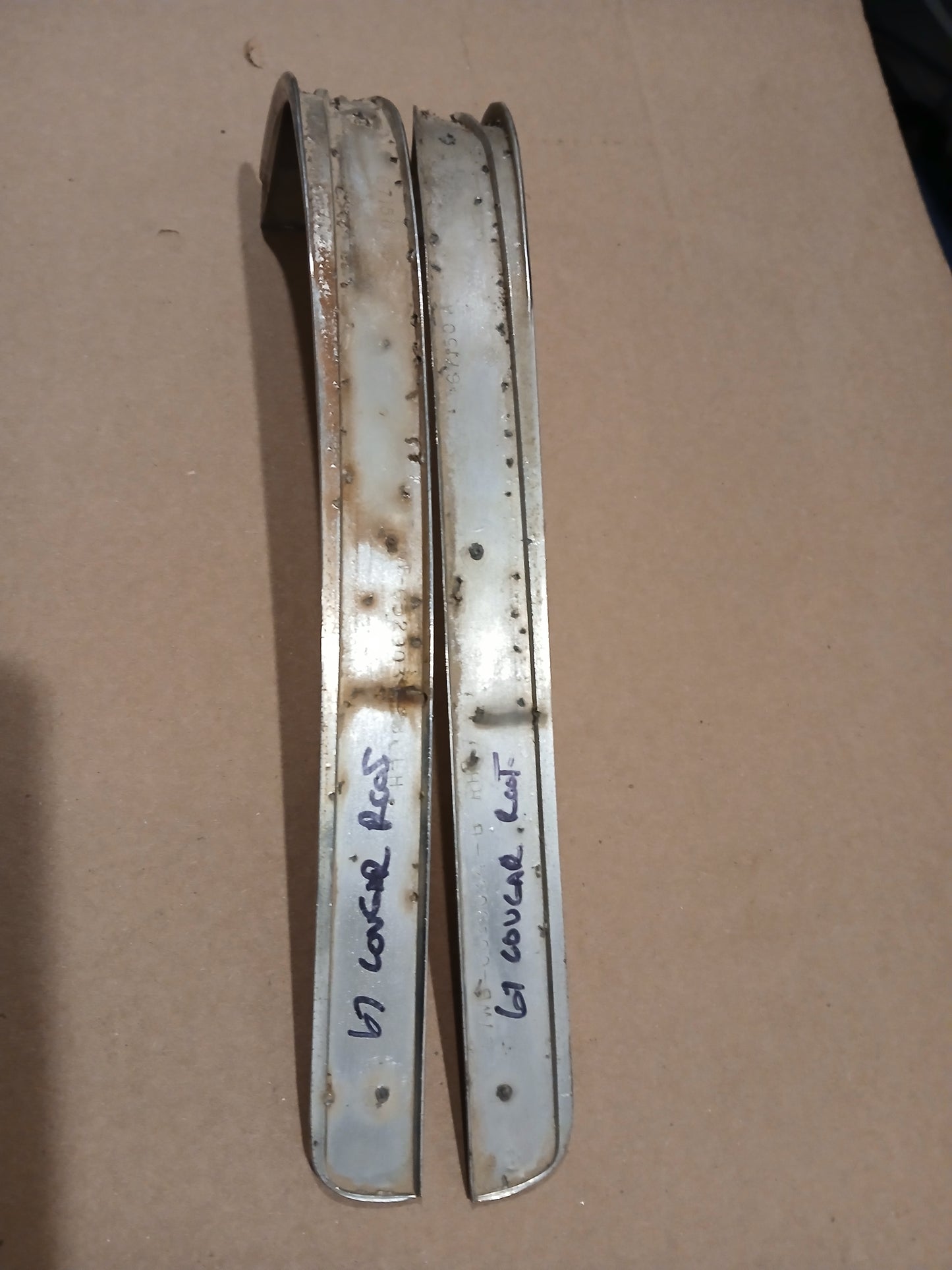 1967 Mercury Cougar C pillar window trim