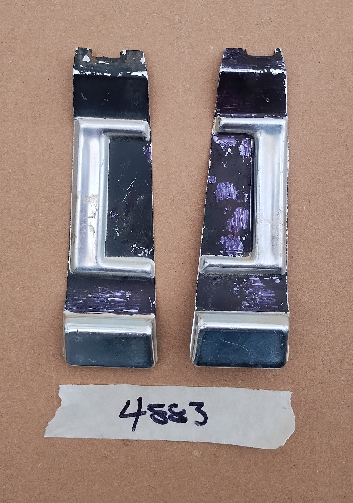 1968 Ford Galaxie Trunk Trim Ends