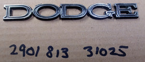 1969-71 DODGE badge