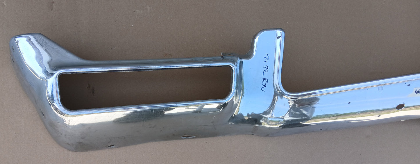 1971-72 Buick Riviera Lower Front Bumper Header Valance OEM