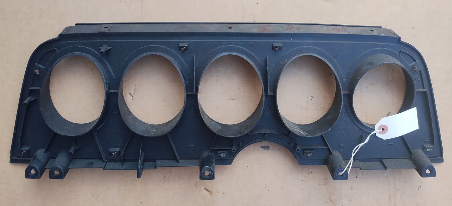 1972 Mercury Montego instrument cluster wood standard gauge set