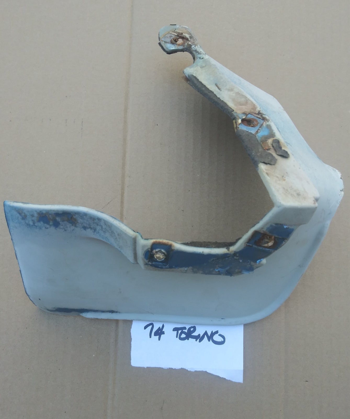 1974 Ford Ranchero front bumper filler LH