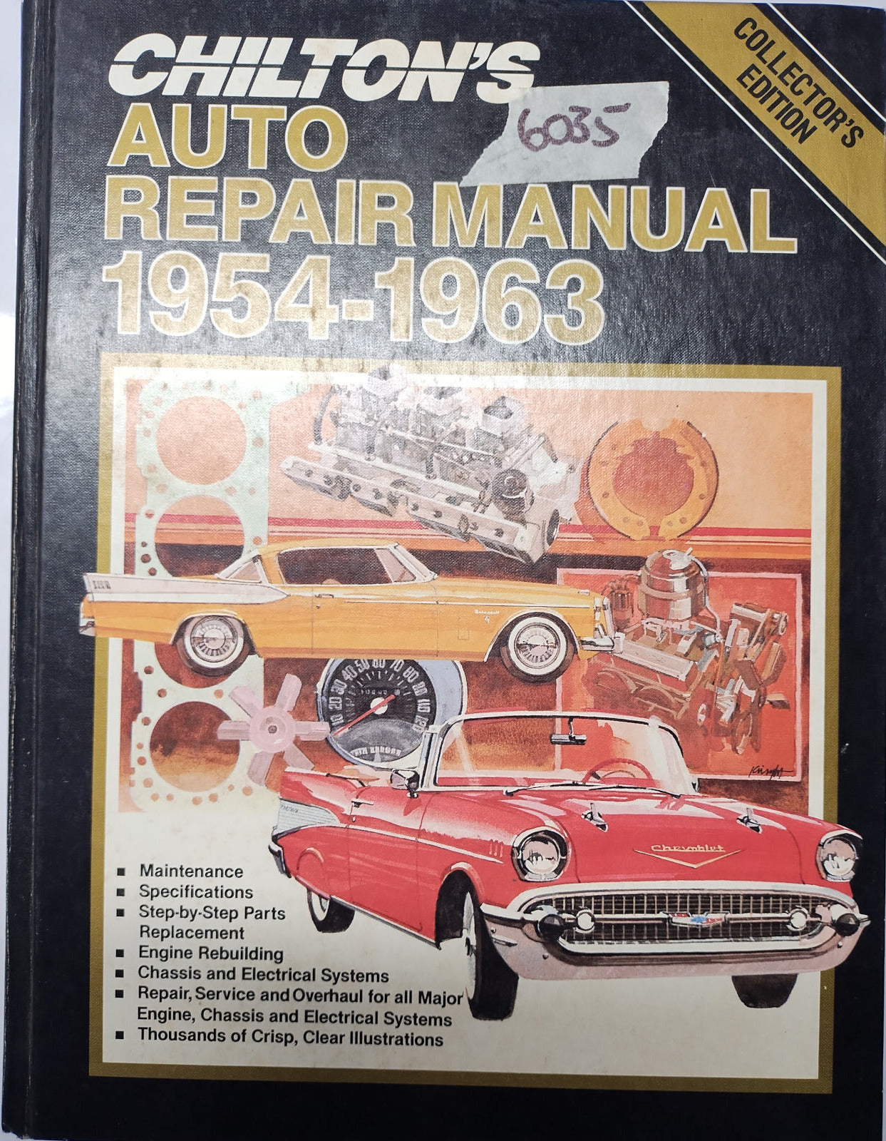 Chiltons Auto Repair Manual 1954-1963