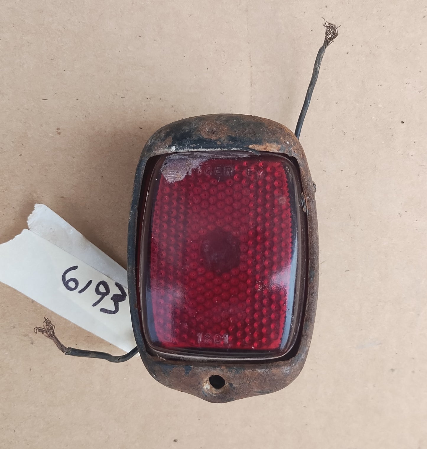 Do-Ray Stop tail lamp with license plate light