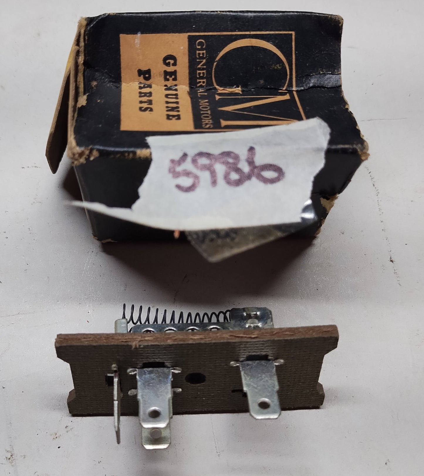 GM heater relay NOS