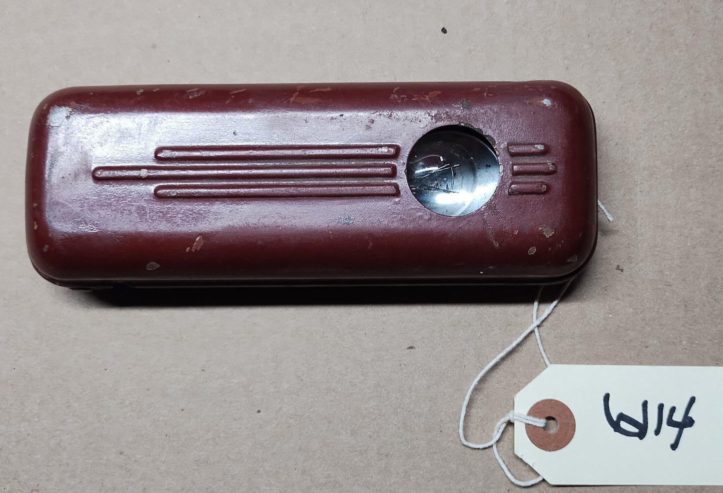 Vintage emergency flare light