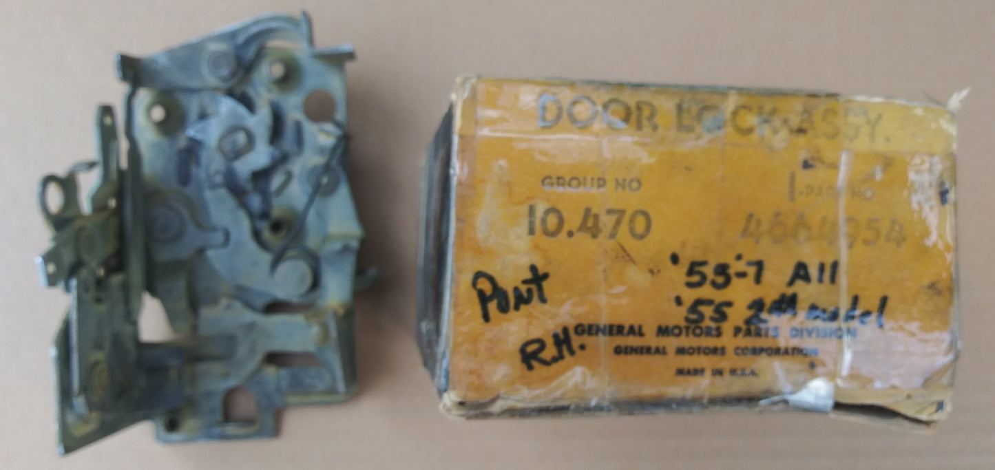 1953-57 Pontiac door latch assy RH