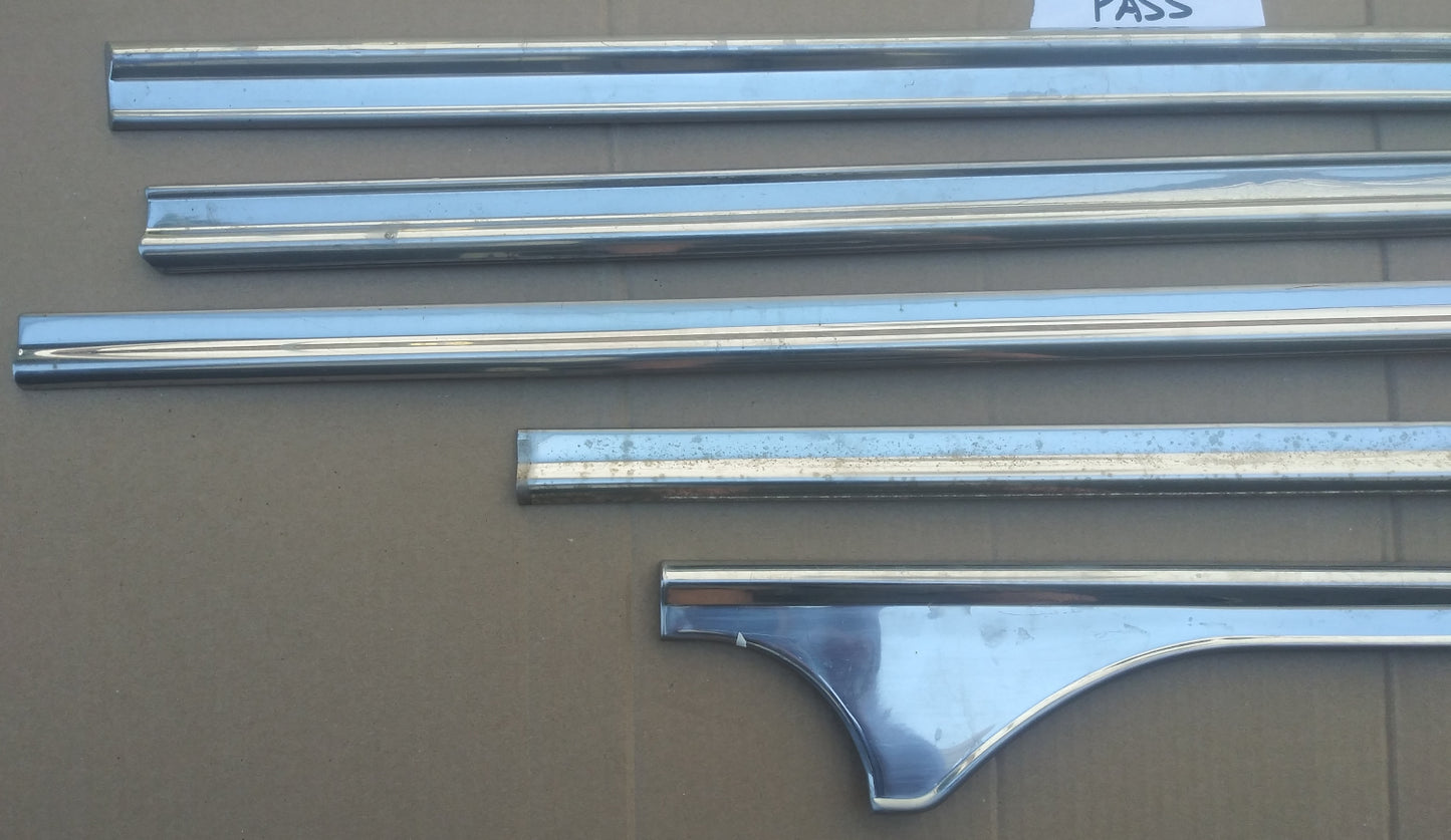 1954 Ford side trim 4 door passenger side