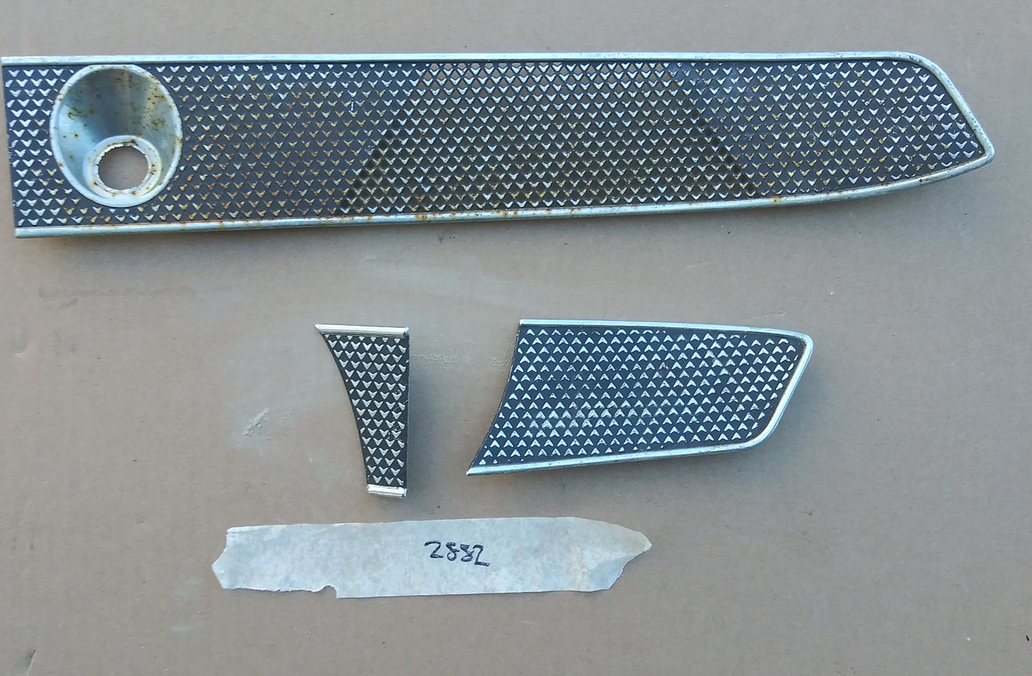 1955 Pontiac dashboard trim