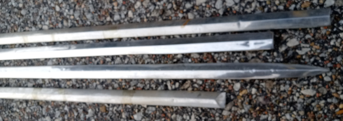 1956 Ford sedan side trim stainless