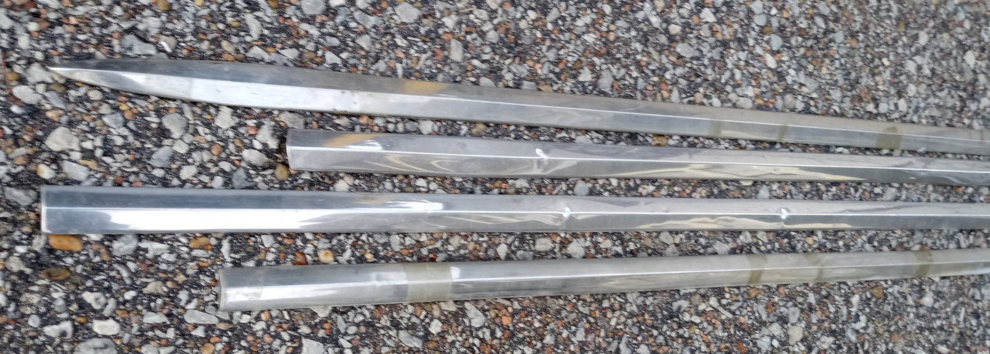 1956 Ford sedan side trim stainless