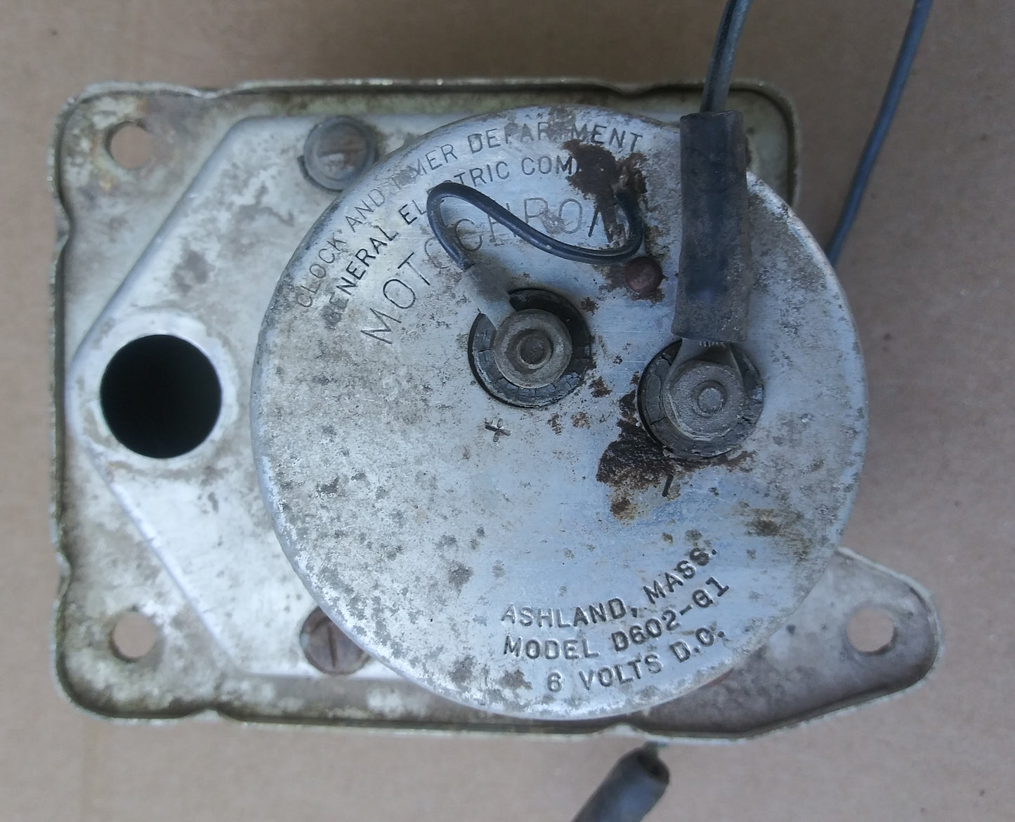 1956 Mercury Montclair dash clock