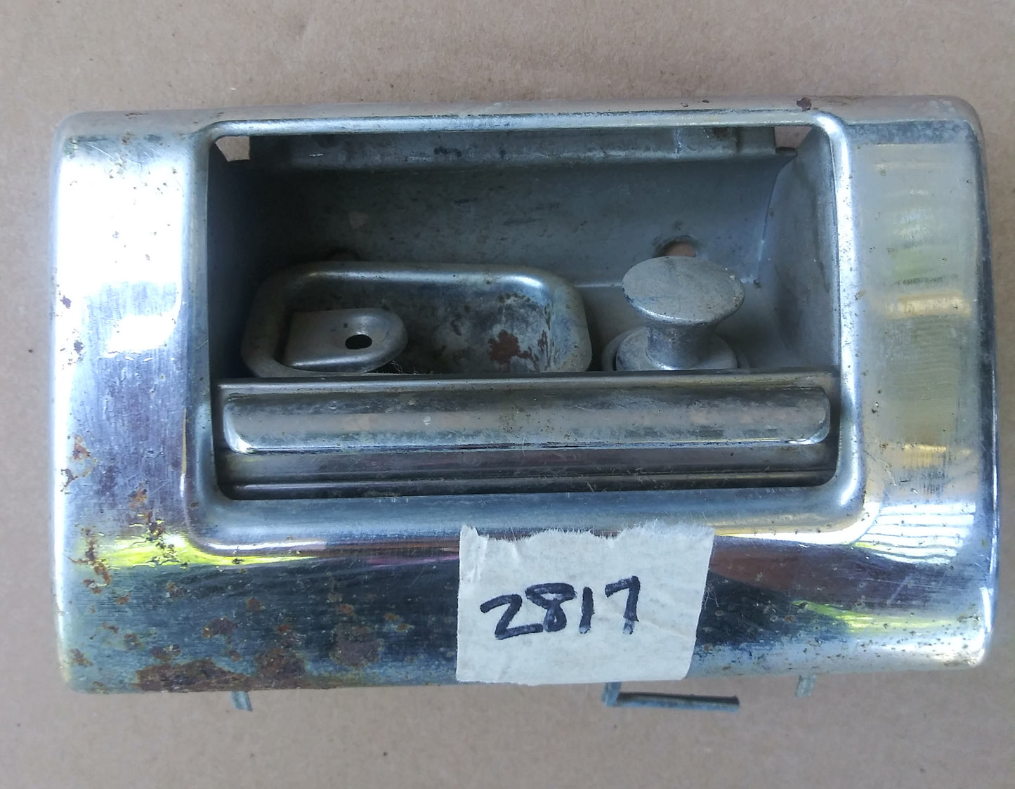 1956 Mercury rear seat ashtray assembly
