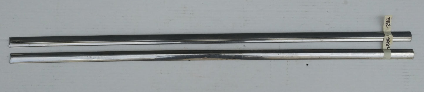 1957 Pontiac door trim pair Chieftain Star Chief