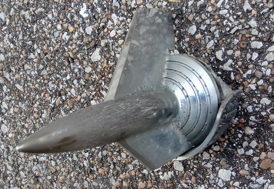 1957 Chevy hood jet passenger side