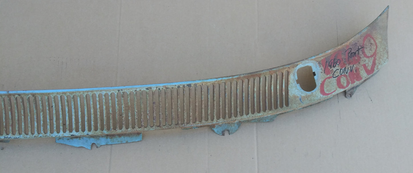 1960 Pontiac Bonneville convt wiper base cowl