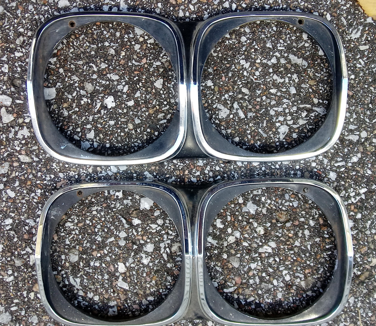 1966 Oldsmobile Cutlass Headlight Bezels