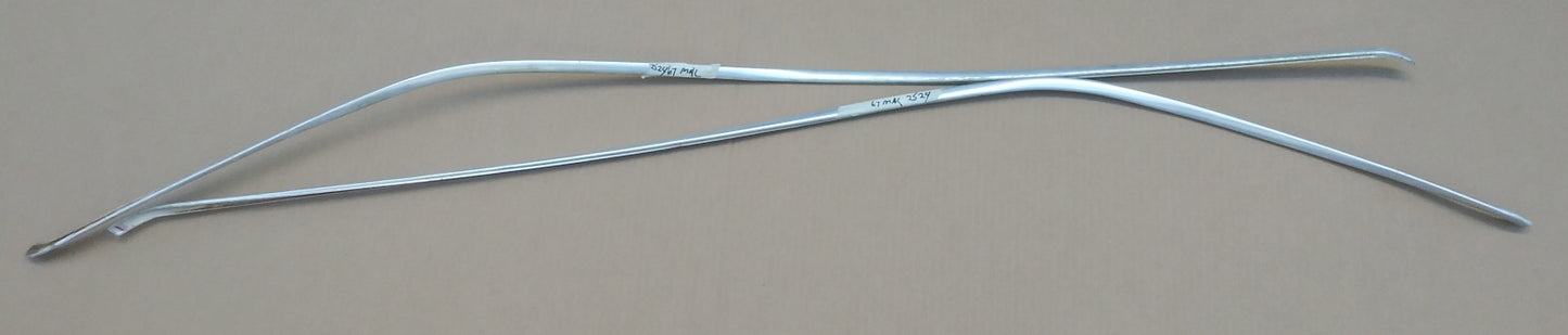 1967 Chevrolet Malibu 2D HT roof trim