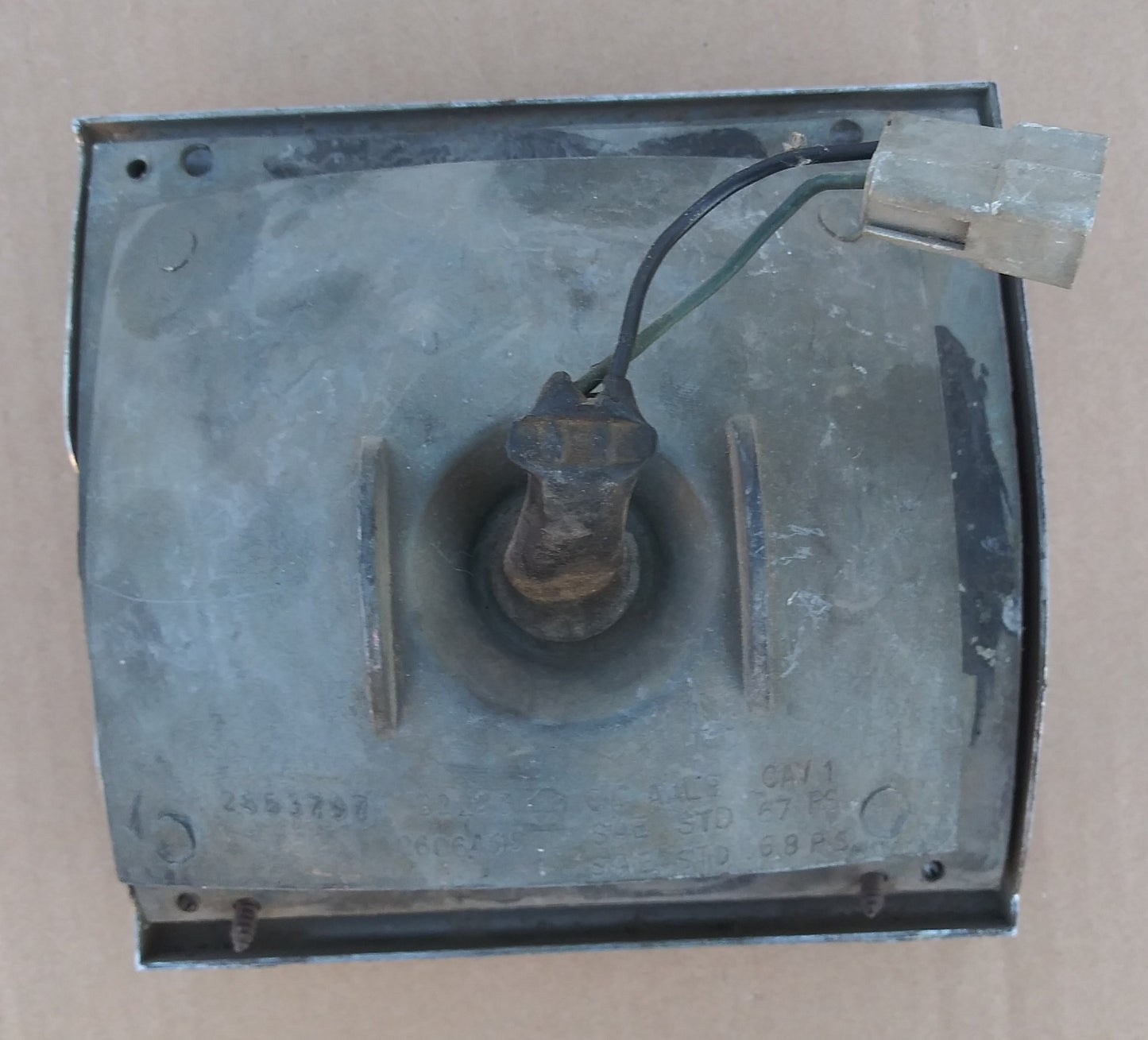 1968 Plymouth Fury inside taillight assembly