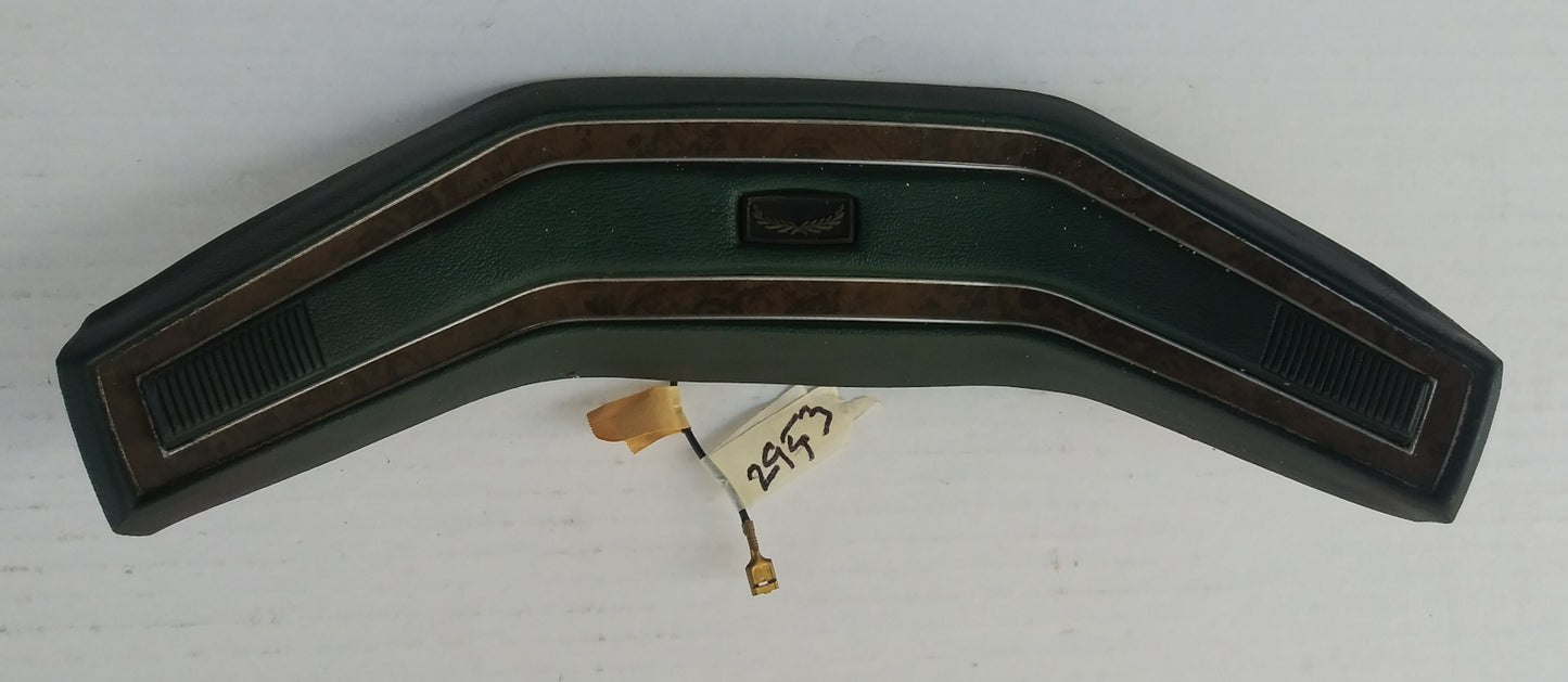 1975 Ford horn pad green