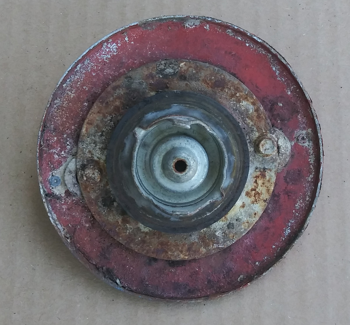 1976 Chevrolet Monza Towne Coupe fuel cap Berry Island Auto Parts LLC