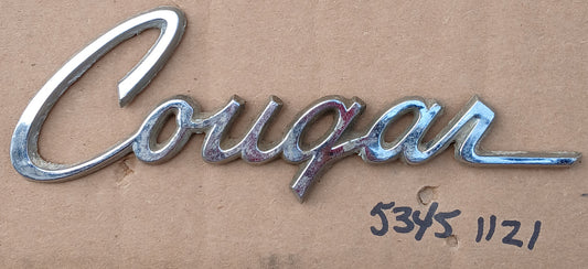 1995 Mercury Cougar Side Trim Script