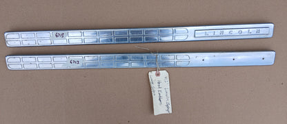 1942 Lincoln Zephyr Hood Trim Pair