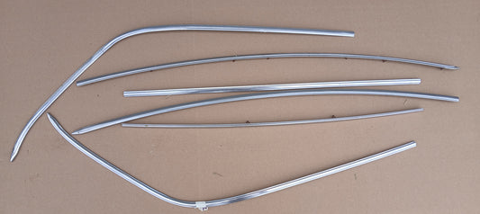 1948 Lincoln Zephyr 4 Door Upper Door Trim 6 pc