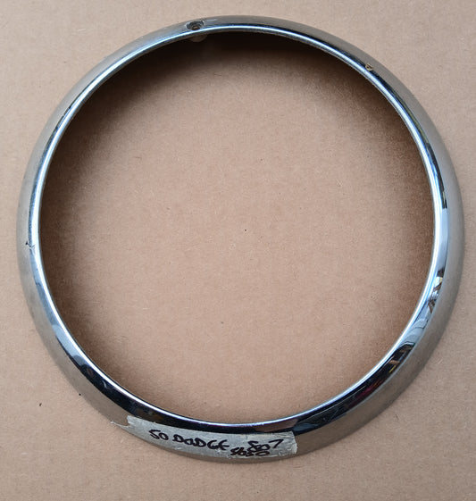 1950 Dodge Headlight Bezel Trim Ring