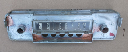 1952-53 Ford AM Radio Faceplate