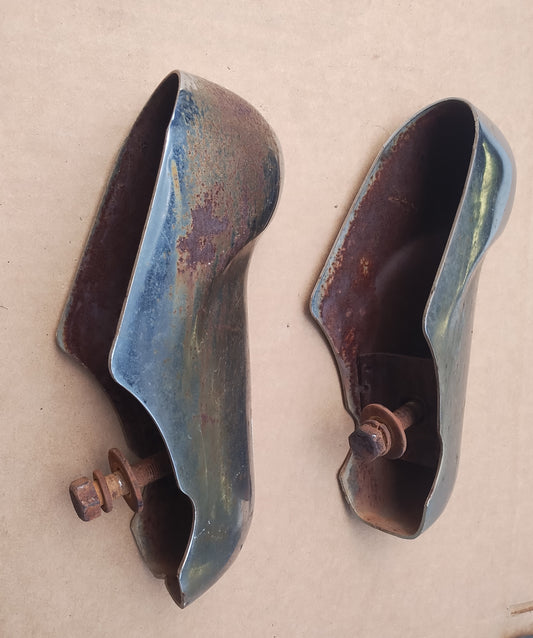 1954 Ford front bumper guards pair